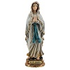 Notre-Dame de Lourdes prière statue résine 14,5 cm