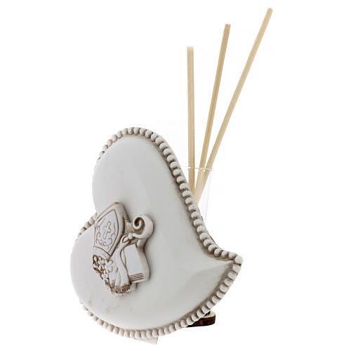 Diffuseur de parfum idée cadeau Confirmation h 10 cm coeur