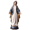 statue-notre-dame-de-graces-peinte-bois-val-gardena