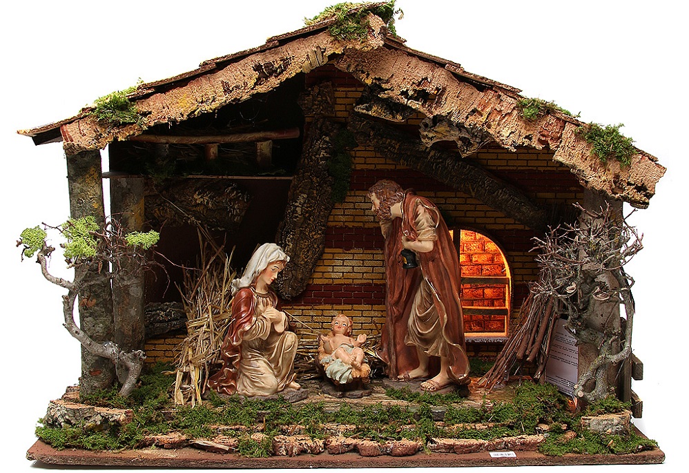 Capanna per presepe