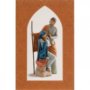 Willow Tree Card - Christmas Story (sacra famiglia)