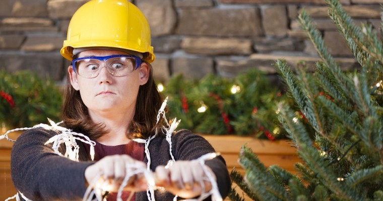 Addobbare casa per Natale in piena sicurezza