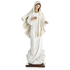 madonna medjugorje vetroresina 60 cm finitura speciale