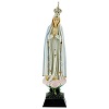statua madonna di fatima resina strass 22 cm