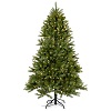 albero di natale 225 cm verde poly memory shape luci bluetooth