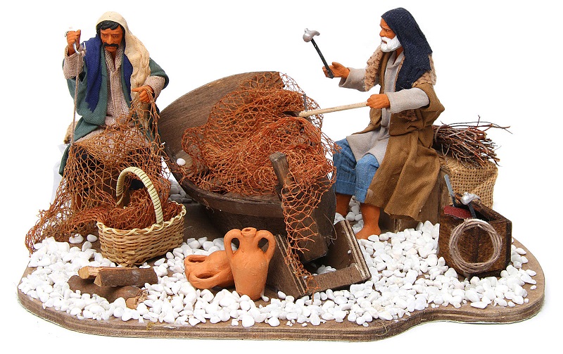 I pescatori del presepe napoletano