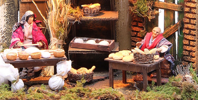 Il fornaio del presepe napoletano