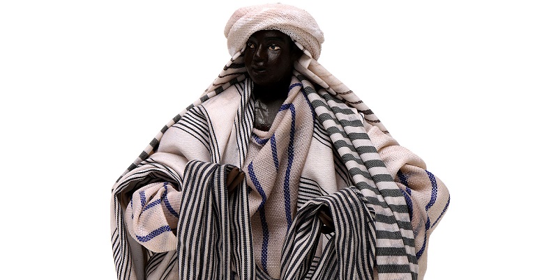 Il venditore di stoffe del presepe napoletano