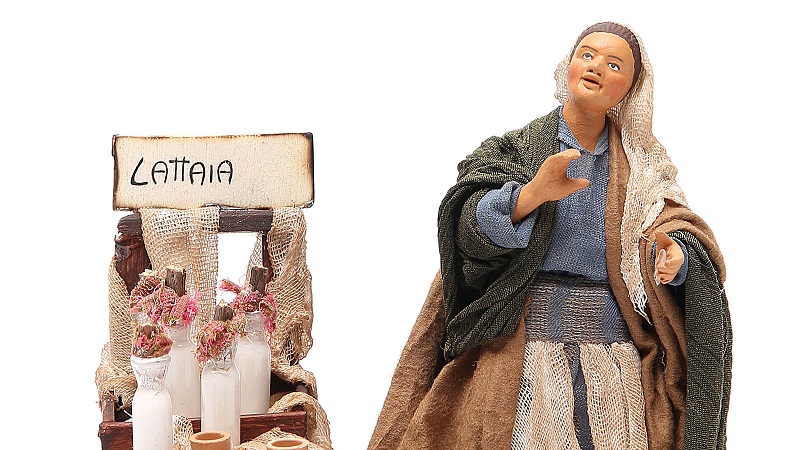 La lattaia del presepe napoletano
