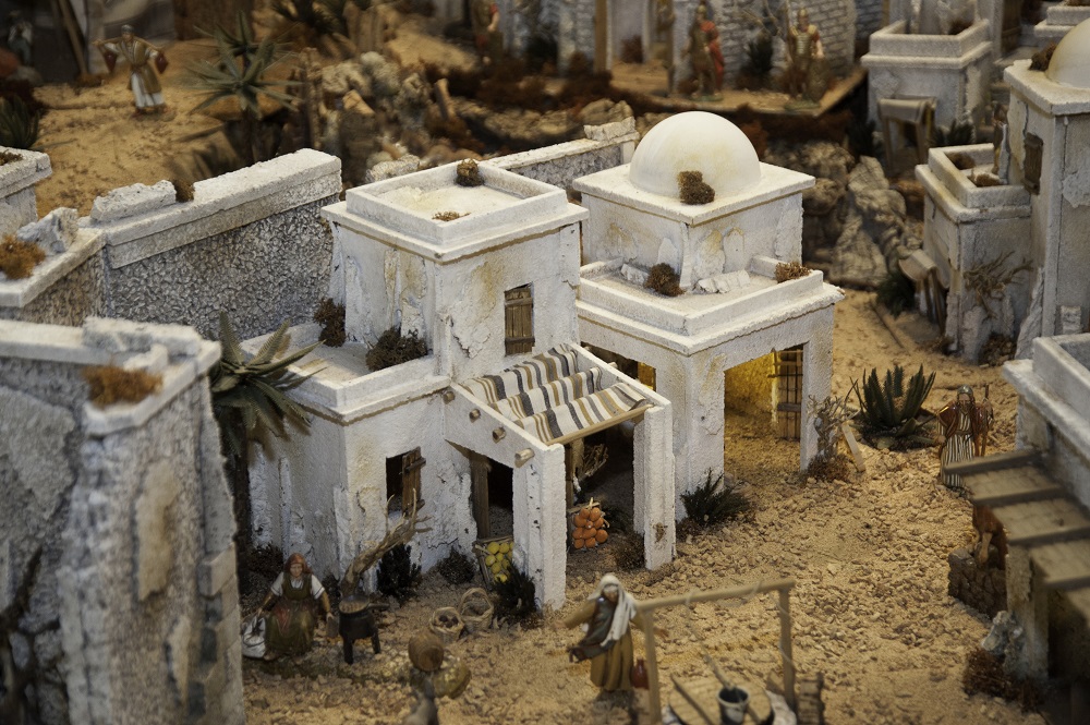 Le casette per presepe