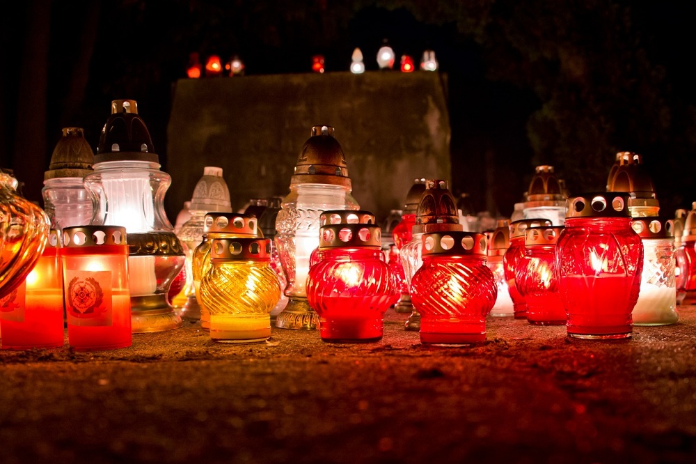 Paquete De 12 Piezas Lumino Votivo Cero Vela Cementerio Imagen