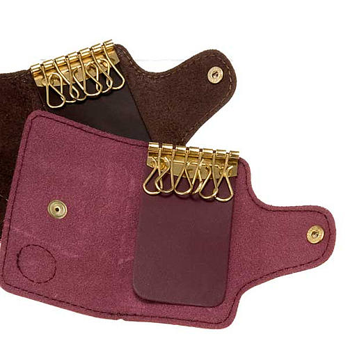 Portachiavi Pelle con ganci