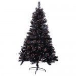 albero di natale nero