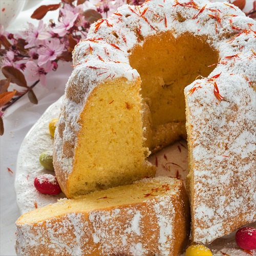 ciambella allo zafferano