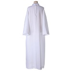 tunica prima comunione bianca