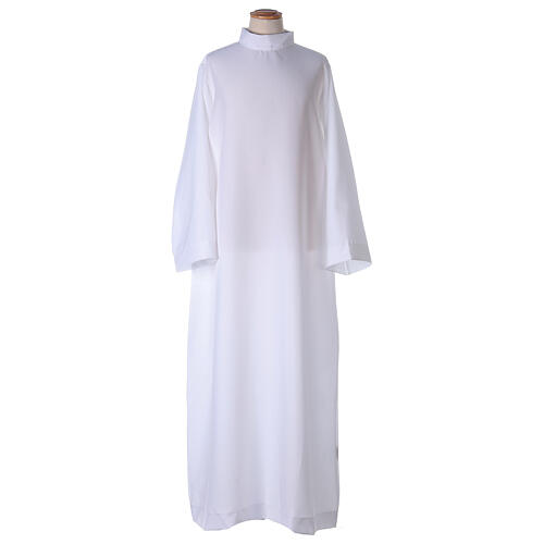 tunica prima comunione bianco