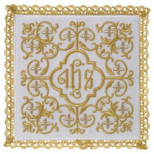 servizio da altare 100 lino ihs e tralci