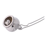 collana in argento 925 ciondolo campanella amen