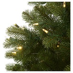 albero di natale 225 cm verde poly memory shape luci bluetooth