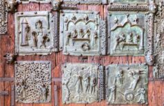 Basilica di San Zeno: le formelle in bronzo del suo famoso portale basilica di san zeno