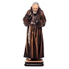 statua legno san padre pio