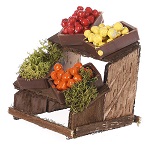 banchetto presepe 4 cassette frutta miniatura presepe