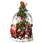 carillon albero di natale 20x10x10 cm melodia