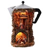 moka presepe napoletano 8 cm led 50x40x30 cm
