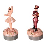 schiaccianoci e ballerina carillon movimento danza 12x10x10 cm