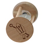 clessidra bomboniera cresima h 9 cm diametro 5 cm