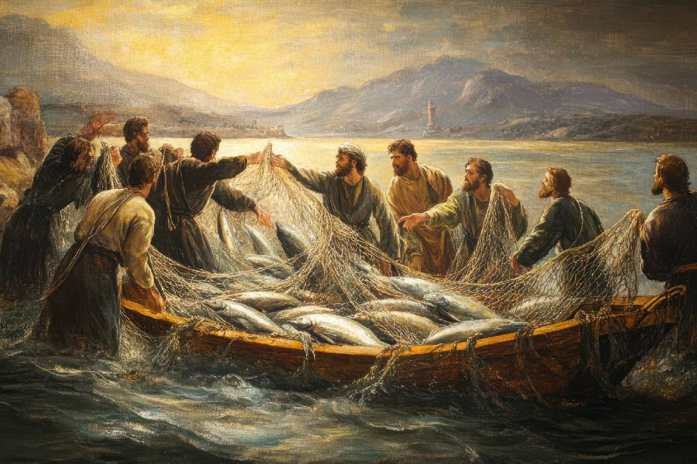 L’episodio della pesca miracolosa nel Vangelo