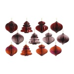 box 16 addobbi carta tre colori assortiti 100 fsc