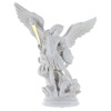 statua san michele polvere marmo 40 cm bianco esterno