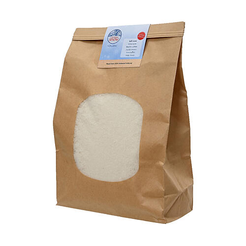 fiocchi di neve finta sacchetto