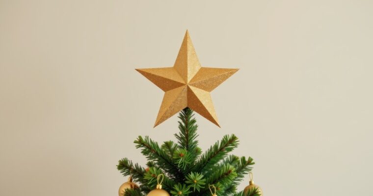 Come scegliere il puntale perfetto per l’albero di Natale