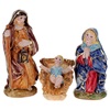 set 12 pz statuine natività dellarte ceramiche dipinta a mano 20 cm