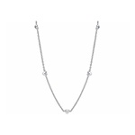 collana cinque cuoricini acciaio inox