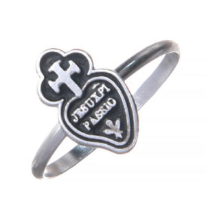 anello passionisti argento 800