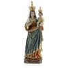 madonna di bonaria statua resina 20 cm
