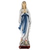 madonna di lourdes polvere di marmo 40 cm esterno