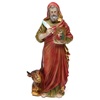san luca evangelista 30 cm statua in resina