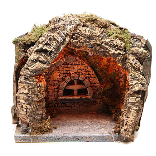 grota podswietlana do szopki