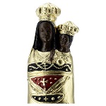 Madonna z Loreto figura gipsowa 30 cm malowana ręcznie Barsanti 