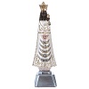 madonna z loreto z gipsu efekt masy perlowej 20 cm