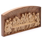 baixo relevo ultima ceia