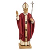 joao paulo ii casula vermelha 50 cm resina fontanini