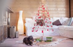 Árvores de Natal em espiral