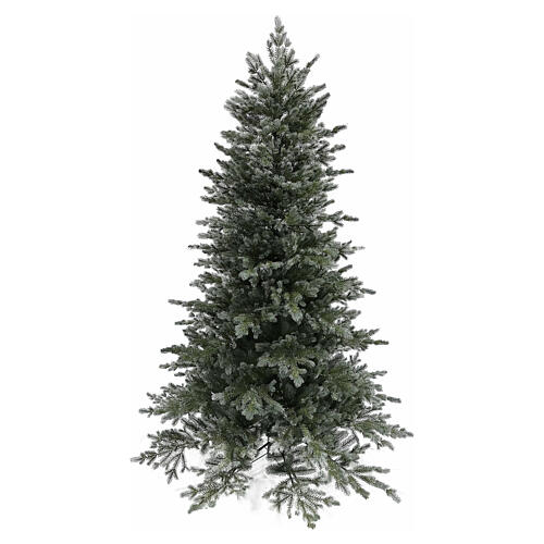 Árvore de Natal Valsorey pré-iluminada 688 LEDs 100% Poly Feel Real verde 240 cm Winter Woodland